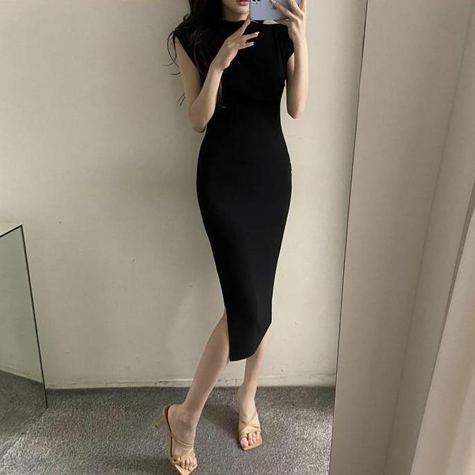 TERBARU  Cohan DR255 DRESS WANITA DRESS KOREA 2023  ARRIVAL FASHION IMPROVED MINI DRESS INNER DRESS 