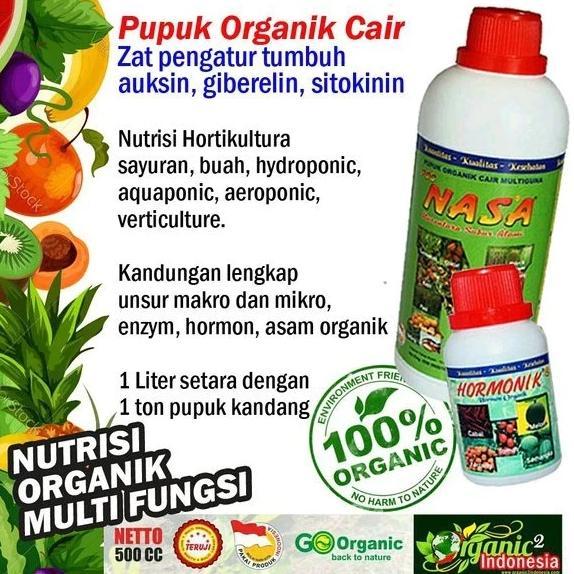 Promo Cod Pupuk Poc Nasa 1Liter , Pupuk Organik Cair, Pupuk Daun Pupuk Segala Jenis Tanaman, Pupuk P
