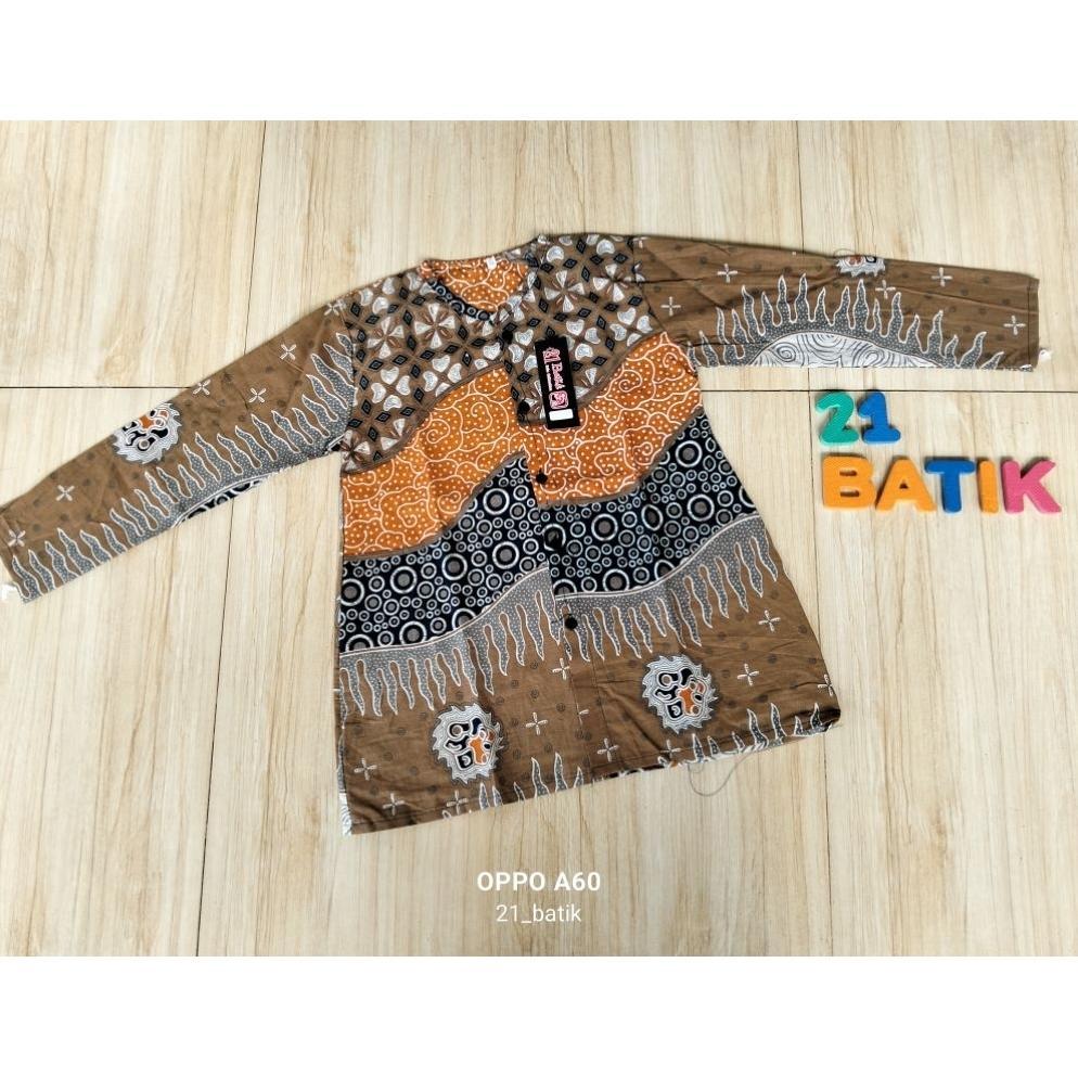 Flash Sale Atasan Batik Anak Perempuan Katun Xxl 8-9 Tahun