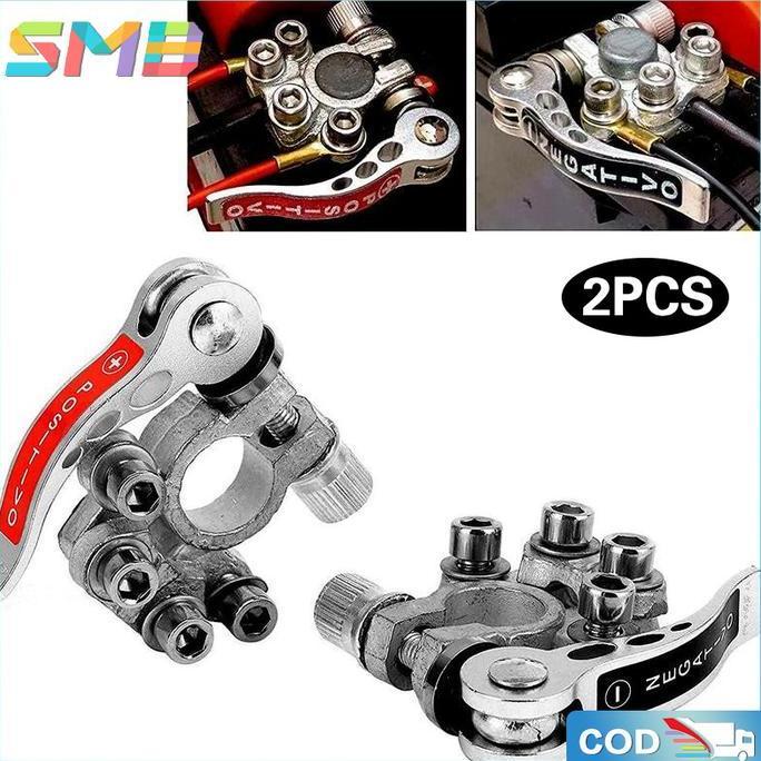 OTNEUDA Terminal Accu Mobil-Klem Kepala Aki-Quick Release Terminal Aki Mobil-Terminal Kepala Aki Mob