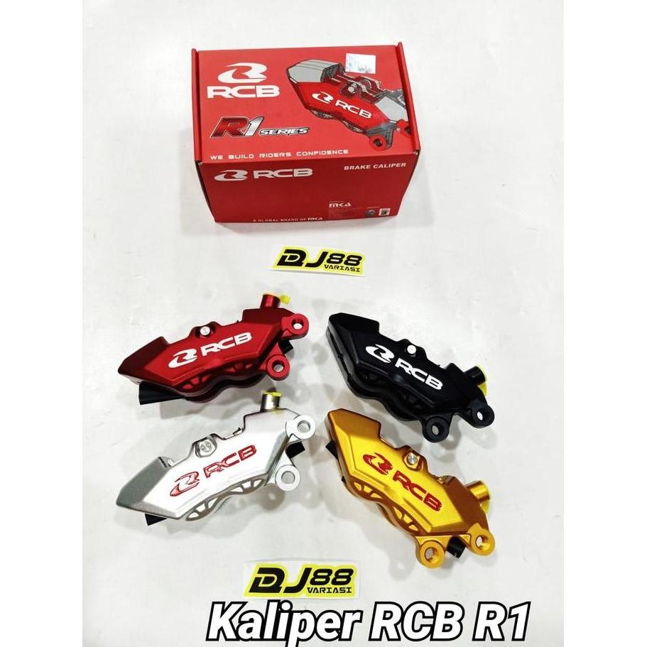 Kaliper RCB R1 4piston NMAX AEROX XMAX R15 CBR150 CB150 MT15 XSR155