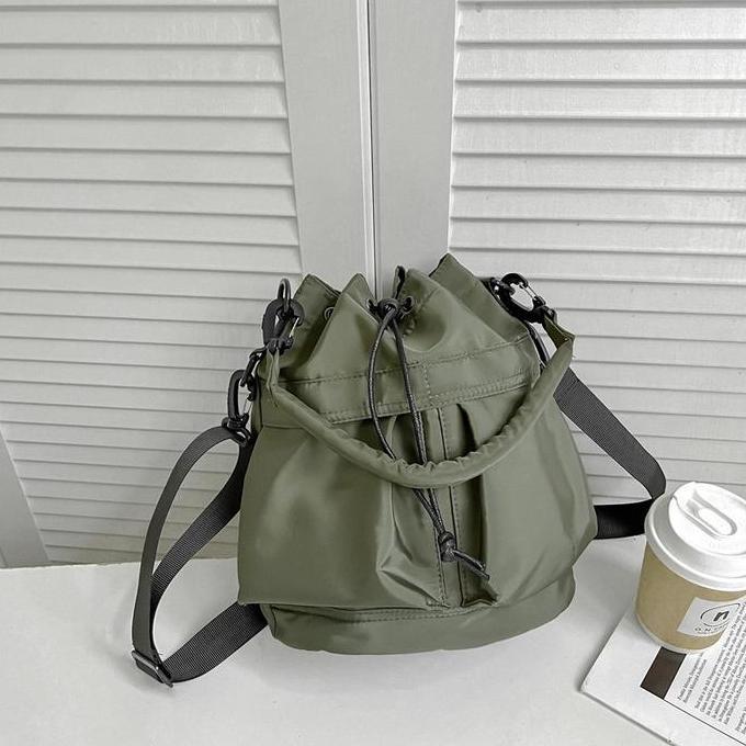 KAYA - Tas Serut Nylon Korea Anti Air Sling Bag Korea