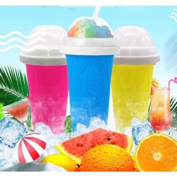 BETALAV FROZEN MAGIC CUP ALAT PEMBUAT ESKRIM SLUSHY CUP SMOOTIES SQUEEZE CUP