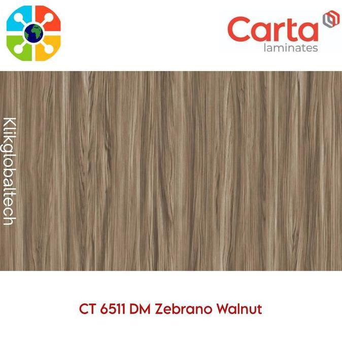 CARTA HPL WOODGRAIN CT 6511 DM Zebrano Walnut