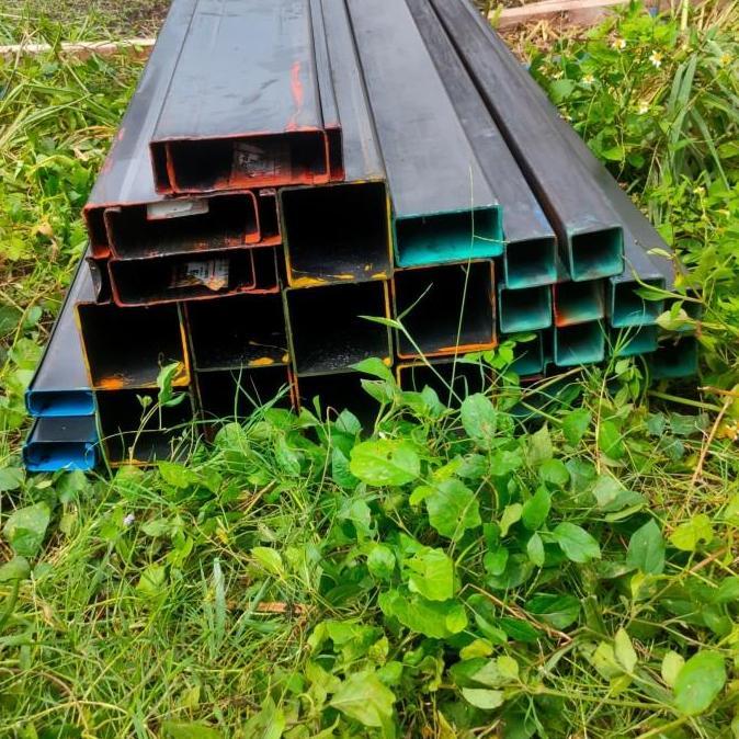 besi hollow 50x100 2.3mm hitam