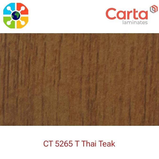 CARTA HPL WOODGRAIN CT 5265 T Thai Teak