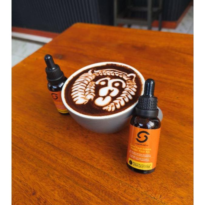 Jj  Latte Art Id Liquid Cairan Pengganti Susu Untuk Latihan Menggambar Latte Art