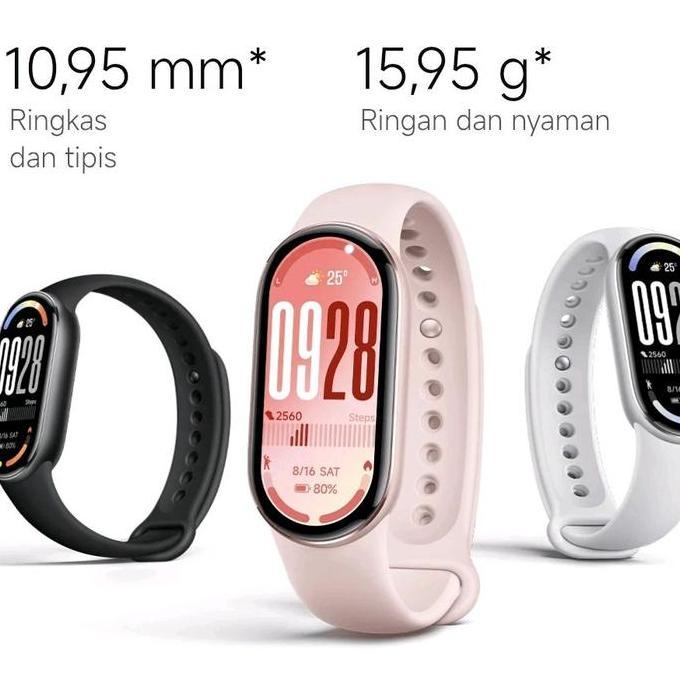 jam pintar smartwatch xiaomi smart band 10 original promo bergaransi