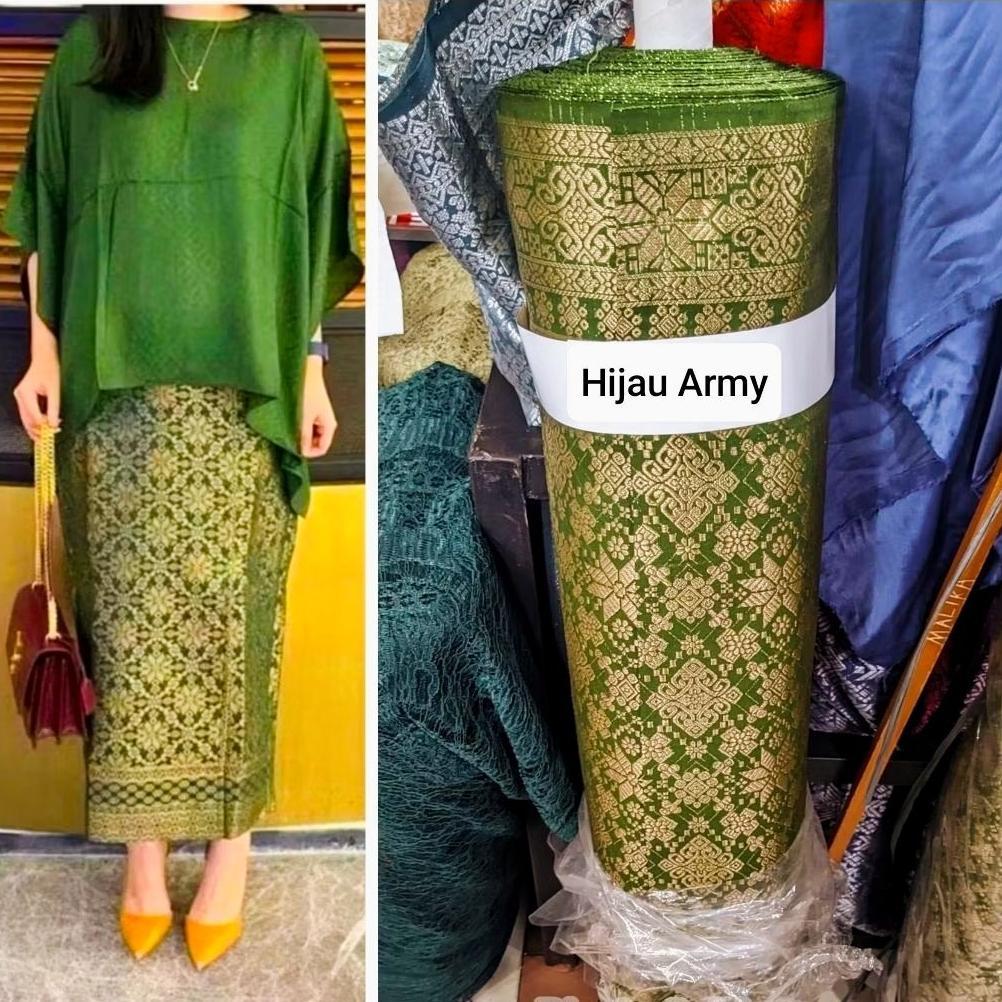 Sale Kain Songket/Bahan Songket/Bahan Rok Songket/Songket Melayu