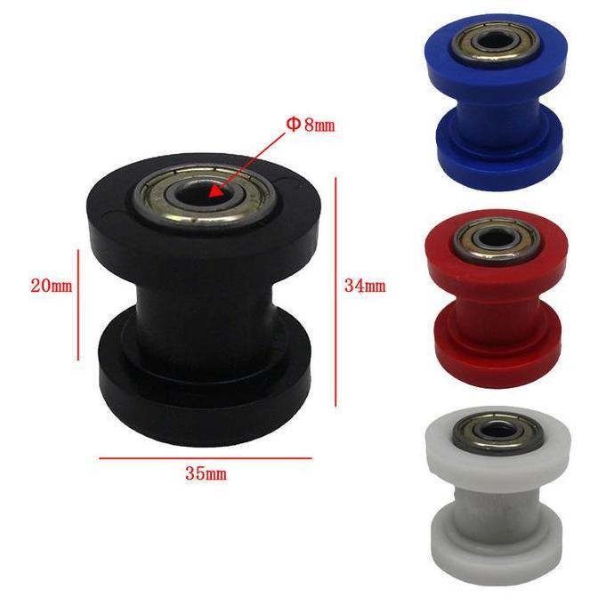NICLIWITU Roller Rantai Universal Atv Motor Trail Klx Guide Stabilizer Klx 150 D-Tracker