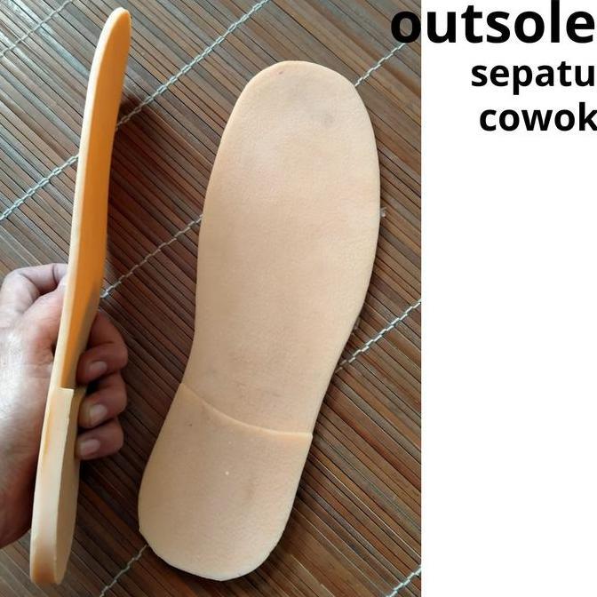 Sol sepatu laki dewasa - jenis sol potong karet mentah shoe