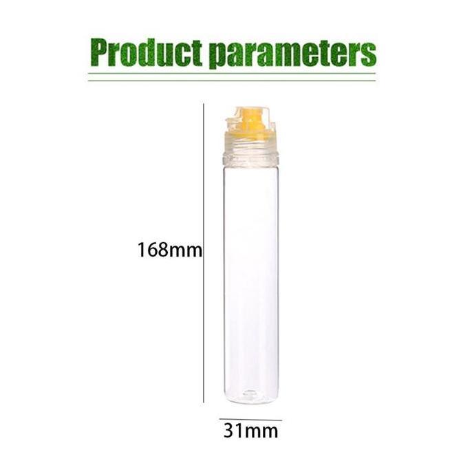 DILEDIU botol madu kecil 130ml/ Botol Marjan pet  /Botol Madu Tutup Valve/ Botol Sirup