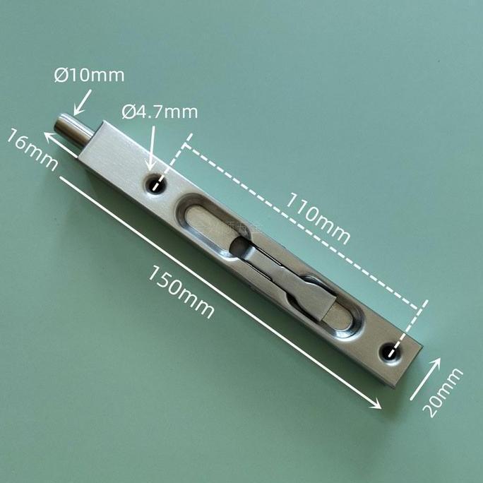 NICLIWITU 6 Inch Stainless  Pintu Panjang Slot Pintu Tanam Termurah Berkualitas
