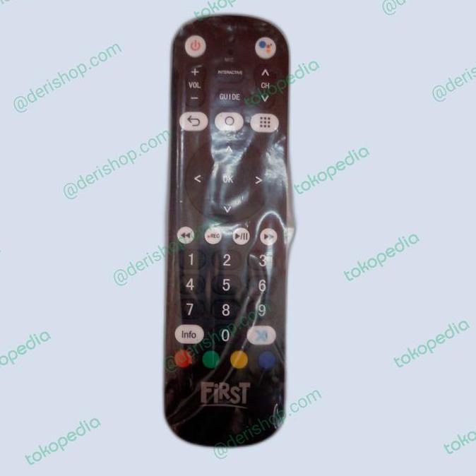 BEBAS ONGKIR - REMOTE VOICE FIRST MEDIA X1 PRIME ORIGINAL REMOTE ANDROID NEW