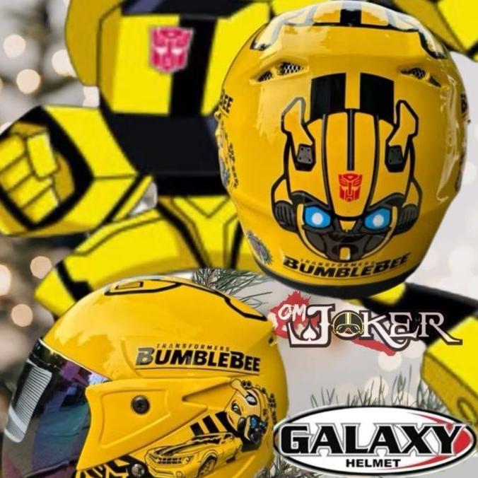 Helm Anak Bumblebee Sky Helmet Anak Usia 3_12th