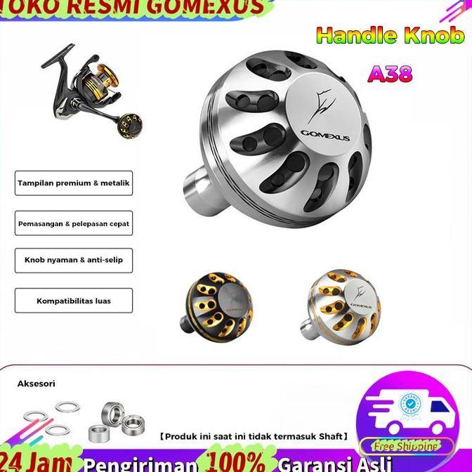 In stockGomexus Handle Knob 35-41mm Joran BC pancing alat pancing set knop Stradic Daiwa Lexa shiman