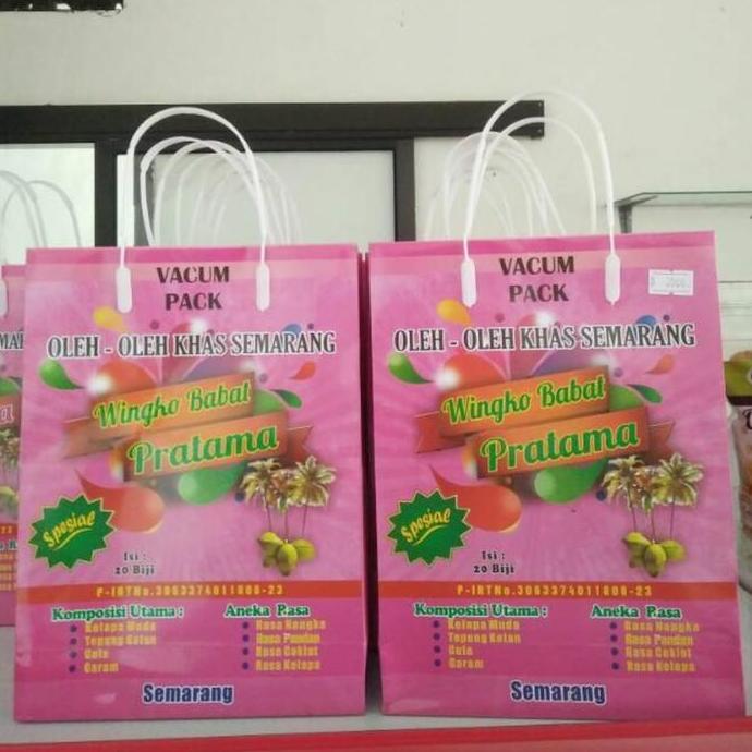 Torta- Wingko Babat Pratama Asli Semarang Kue Lembut Enak Legit Isi 20 Pcs