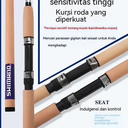 Jaaminkwalitas- Shimano Casting Rod Spinning Rod Fishing Rod Mh Power Joran Pancing Ultra Lht Rod Ba