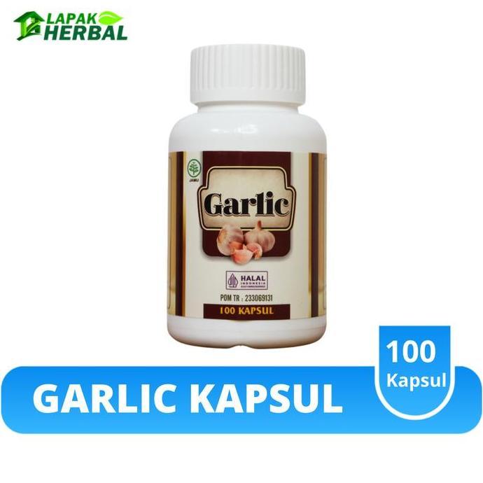 TERBARU - Black Garlic Kapsul Bawang Putih Tunggal Herbal