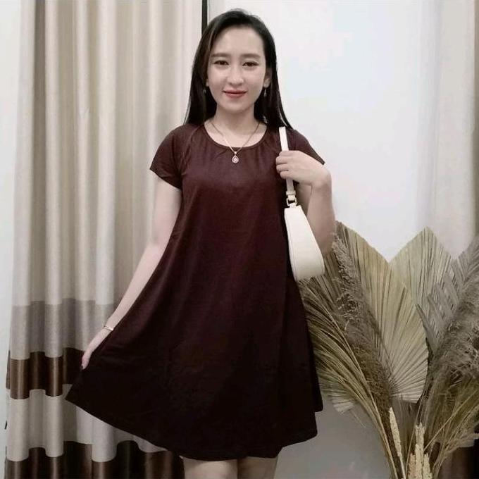PROMO Swing Dress / Dress Mola / Dress Malam / Dress wanita /Dress Sexi Wanita Bumil Daster Midi Bus