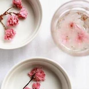 Jjd- Bunga Edible Sakura Macaroon Hiasan Cake Puding Kue Teh Topper Flower