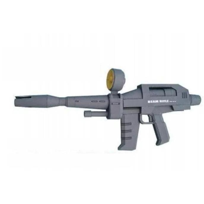 (Mainan Kertas) DIY Papercraft Gundam Gun Beam Rifftle RX-78