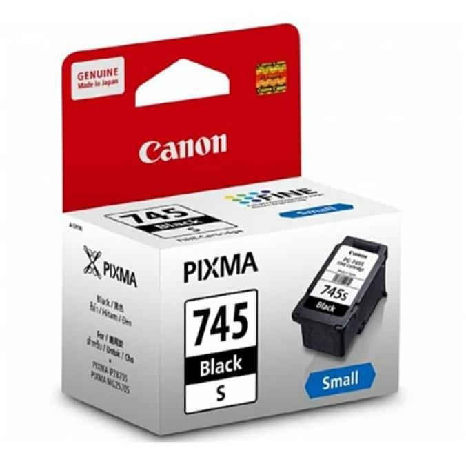 Kantorlengkap- Tinta Canon Pg745S Pg 745S Pg 745 S Pg-745S Small Black Ink
