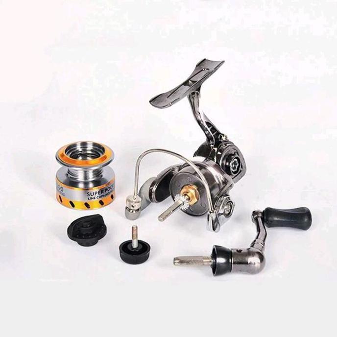 Jaaminkwalitas- Reel Pancing Mini Mn100 Full Metal Alat