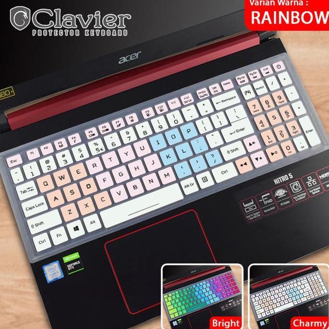 TERLARIS - Keyboard Protector Cover Acer Nitro 5 AN515-57-52BQ 5534 921P 98VC Tpu