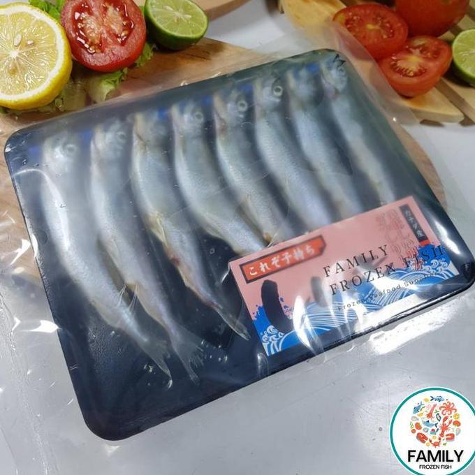 Dryfood- Ikan Shisamo Full Telur Import | Shisamo/Capelin Premium Quality