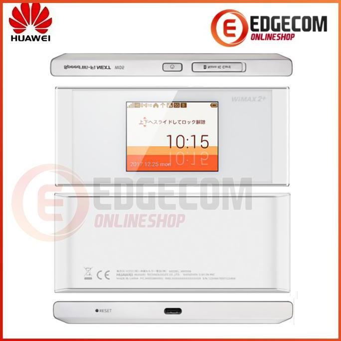 Adabanyak- Huawei Modem 4G Lte Wifi Elite 5 W05 / Elite 6 W06 Portable Mifi Touchscreen 3000Mah