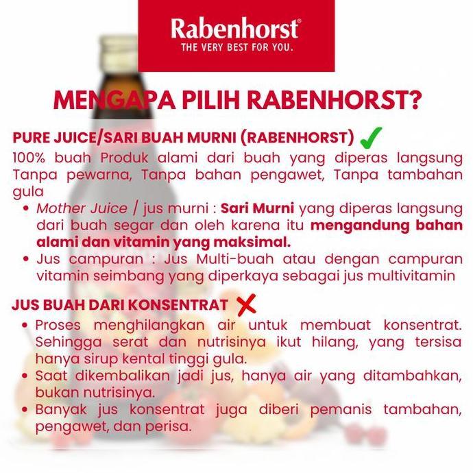 Dolci- Rabenhorst 11 Plus 11 Fruit & Vegetable Pure Juice