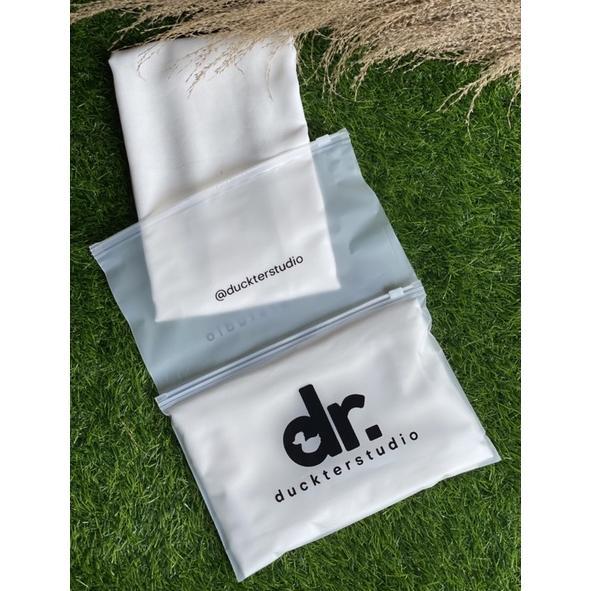 MAISONSHOP SABLON PLASTIK ZIPPER | SABLON CUSTOM | KEMASAN ZIPPER FREE SABLON | POUCH HIJAB BERKUALI