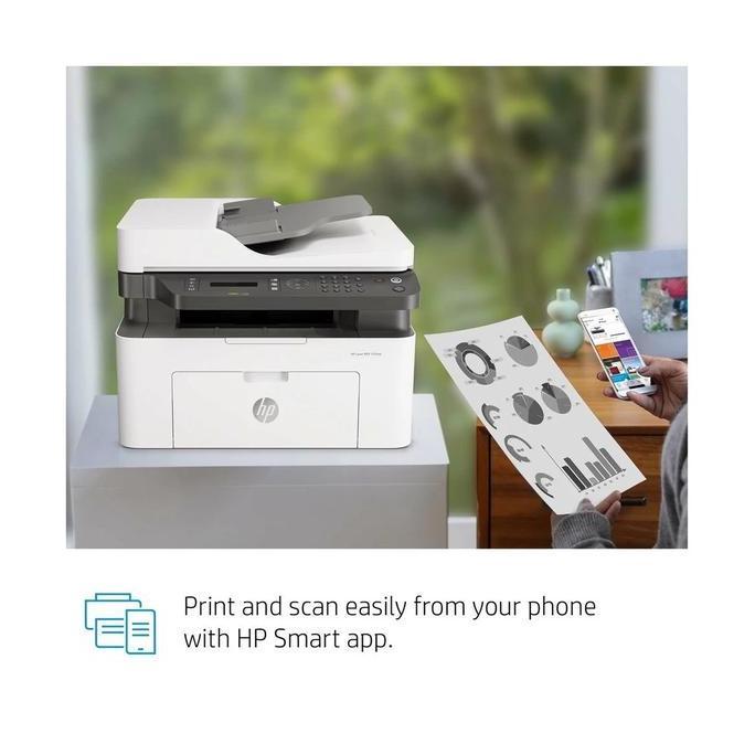 Bolehdijamin- Laserjet Mfp 139Fnw Printer Wireless All In One Laser Jet M139Fnw (Pengganti Printer 1