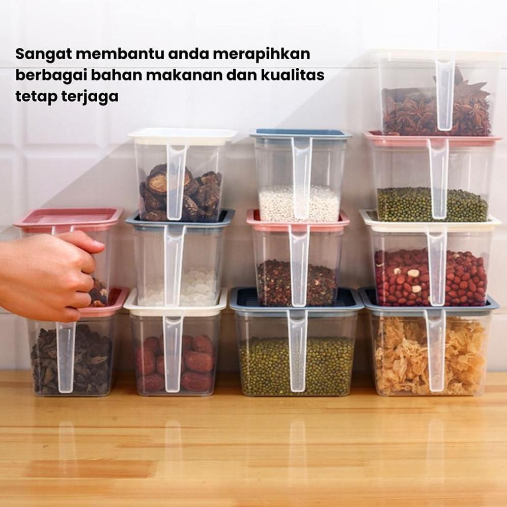 TERMURAH SmartTools - Kotak Kontainer Makanan Kecil - Kotak Penyimpanan Kulkas Container Storage Box