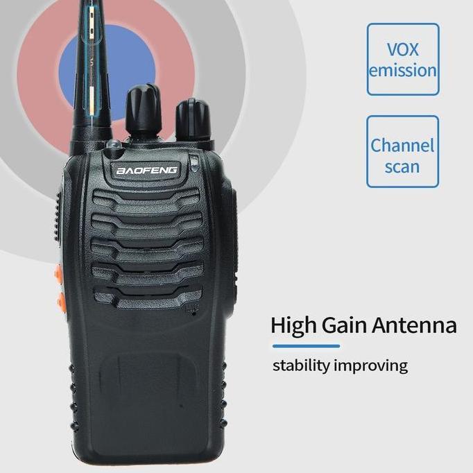 HT Baofeng BF 888S/ Baofeng Handy Talky Radio HT/ Antena Radio HT Baofeng 888S/ Radio HT Walkie Talk