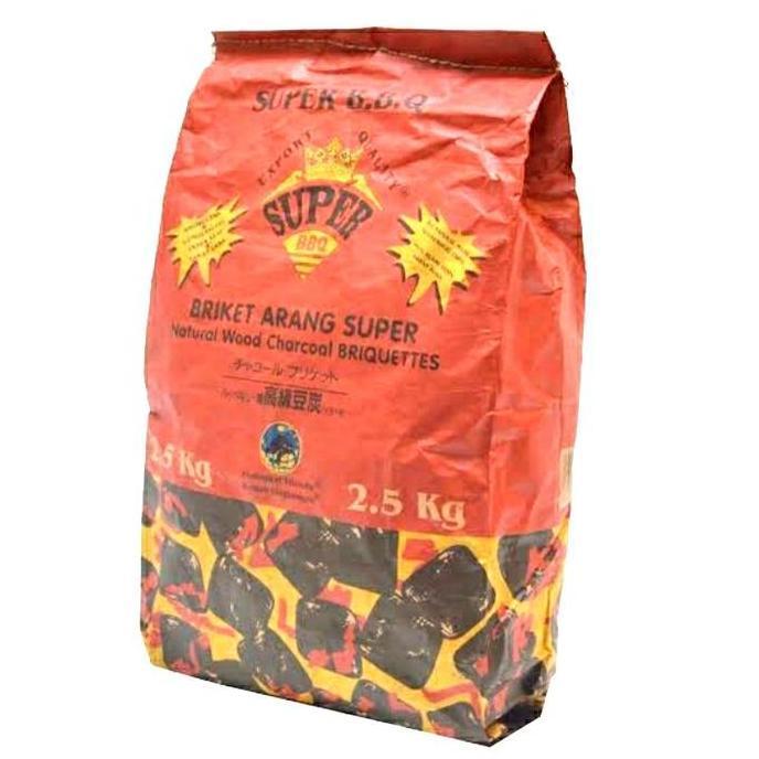 Arang Briket Wen's Briket Arang Super BBq Export Quality 2.5kg KS