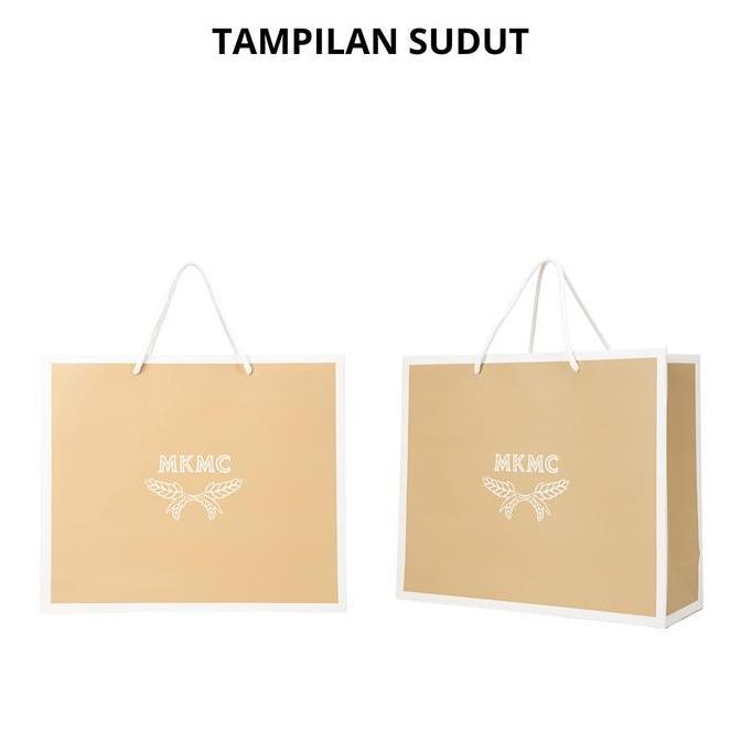Langsungpas- Mkmc Paperbag Aksesoris Tas - Kantong Kertas Belanja Original Polos