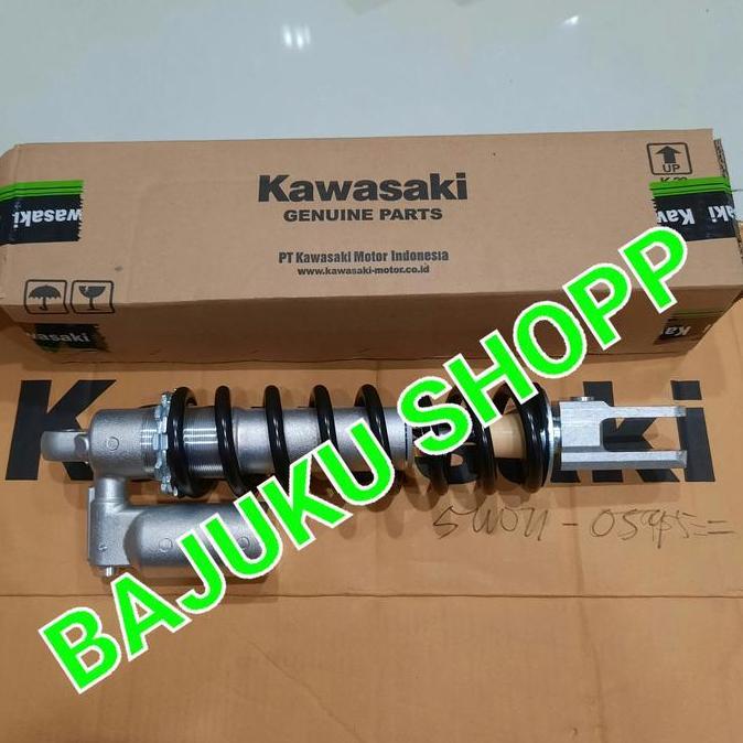 BEBAS ONGKIR - SHOCKBREAKER SHOCK SOK BELAKANG KAWASAKI KLX140 KLX 140 ORIGINAL KAWASAKI