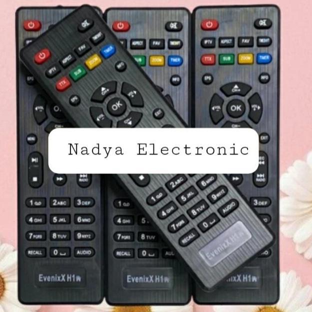 REMOTE REMOT SET TOP BOX STB DVB T2 EVENIX EVINIX H1