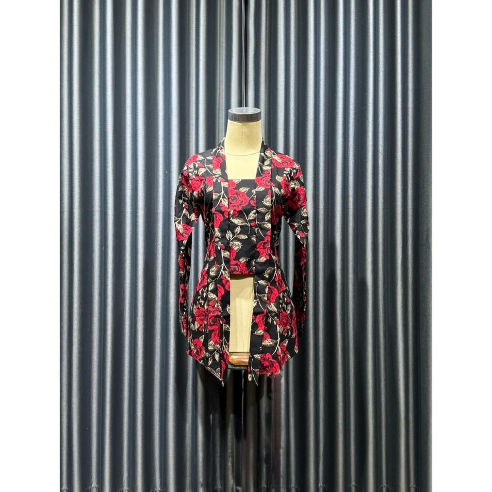 Premium Kebaya Kutubaru Kembangan/ Kebaya Katun Kembangan Dewasa