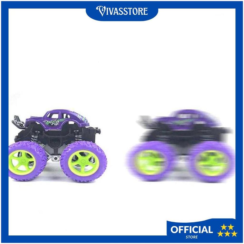mainan anak cowok 5 tahun Pullback Stunt Car Children Toy - Mainan anak lelaki perempuan yang lagi v