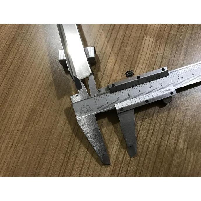 List U Shape Stainless Plat Siku Profil U Shape Stainless Steel 300 cm
