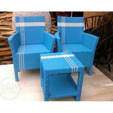 Kursi Sofa Ruang Tamu Teras Kantor Minimalis panjang keluarga rotan