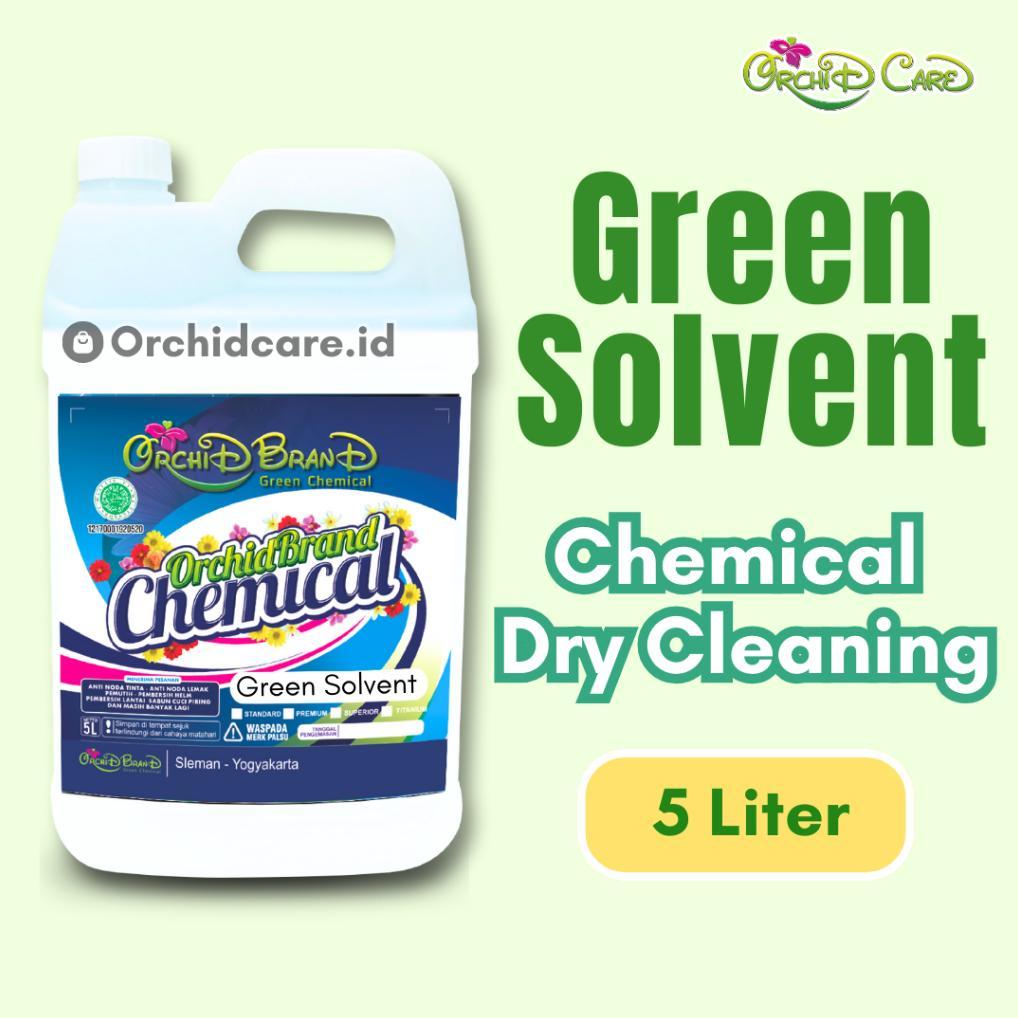 Green Solvent Cairan Dry Cleaning Chemical 5 Liter Refill