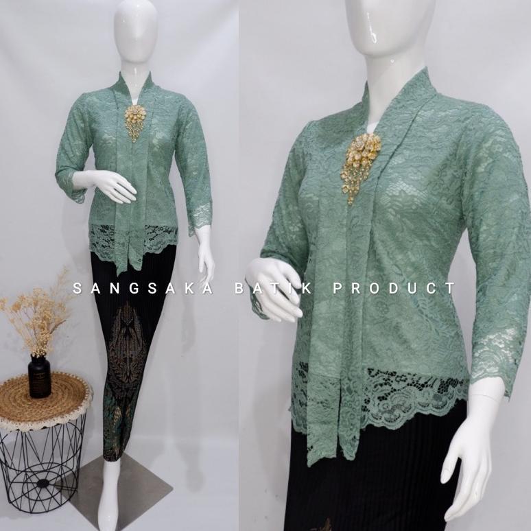 Unik Kebaya Tunik / Tunik Tulle / Kebaya Modern / Kebaya Tile / Kebaya Kartini / Batik Couple