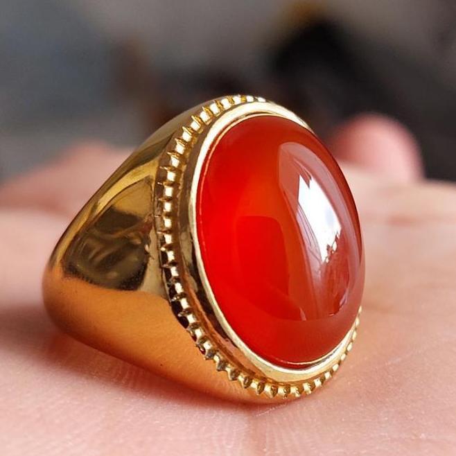 Cincin Batu Akik Sulaiman Madu