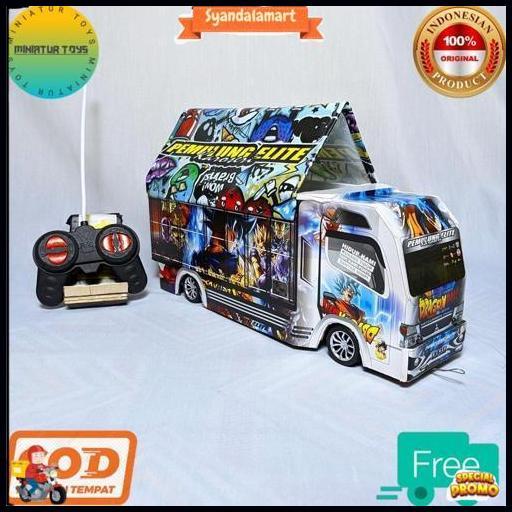 Miniatur Truk Oleng Remot Control Full Lampu Dragon Ball Z Paling Dicari