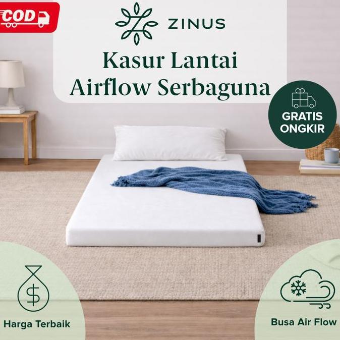 Zinus Kasur Lantai Air Flow Serbaguna [COD]