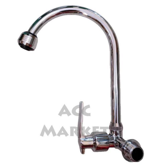 Keran Air Angsa Bebek Cuci Piring Sanitary Engkol Wastafel Soang